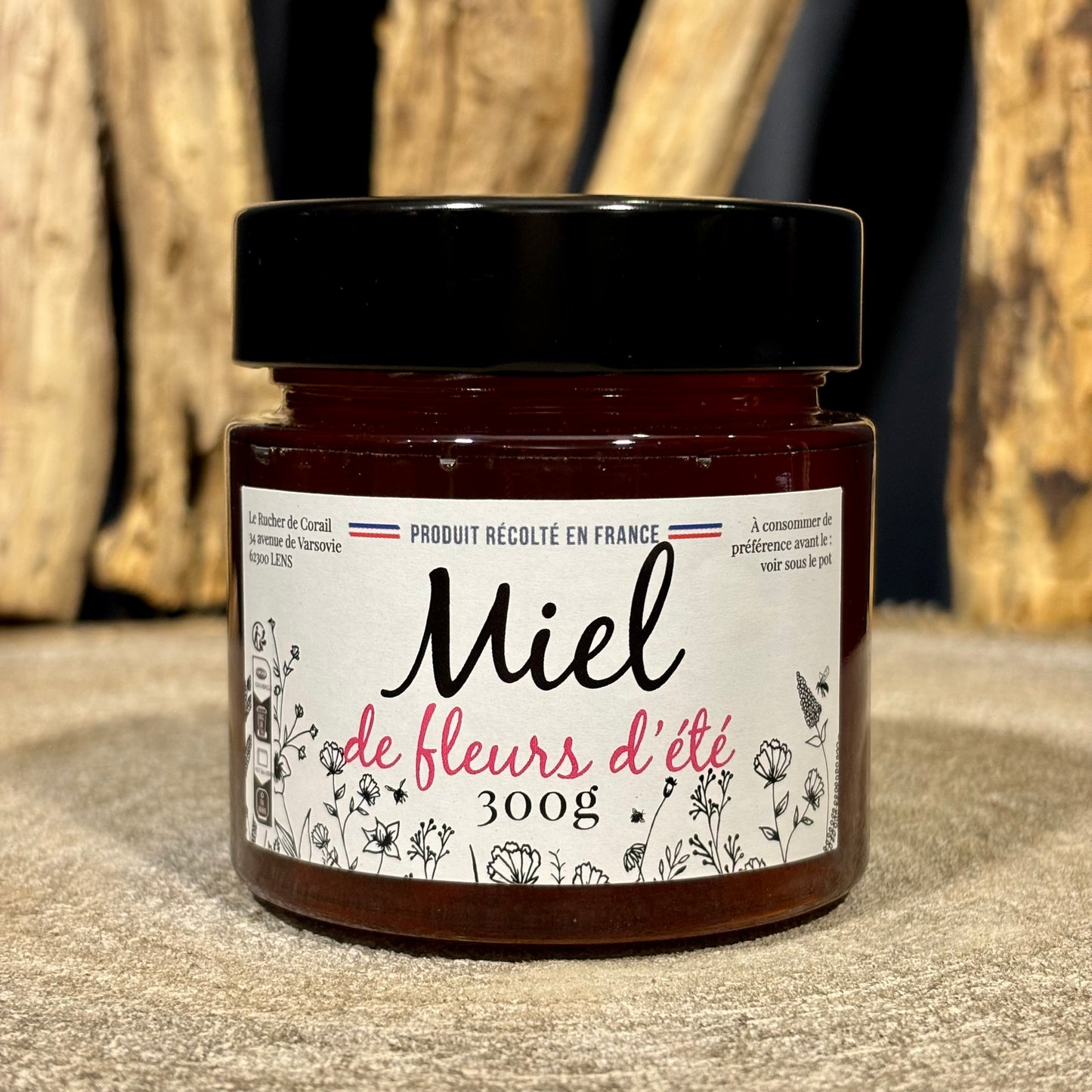 Miel d’été Miellat 300g