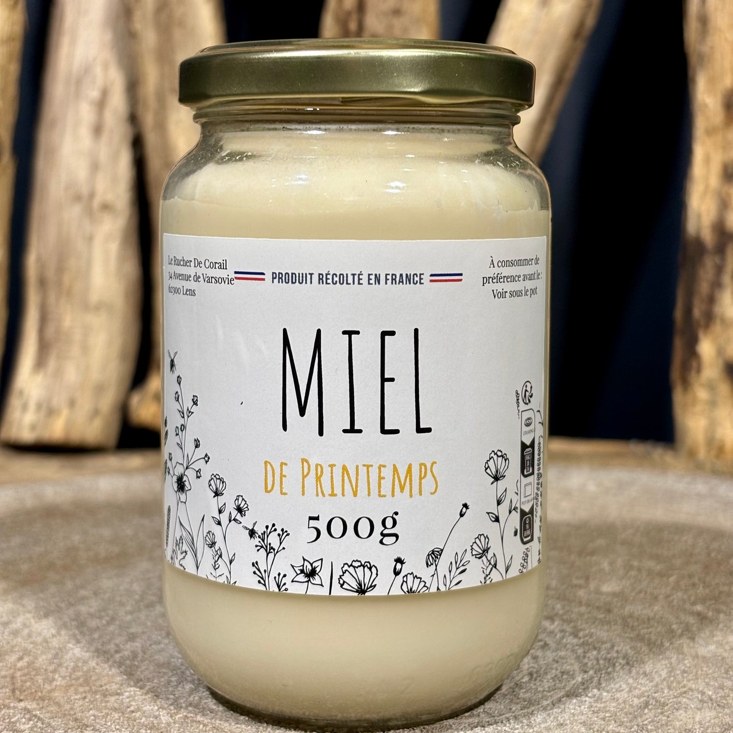 Miel de printemps Colza 500g